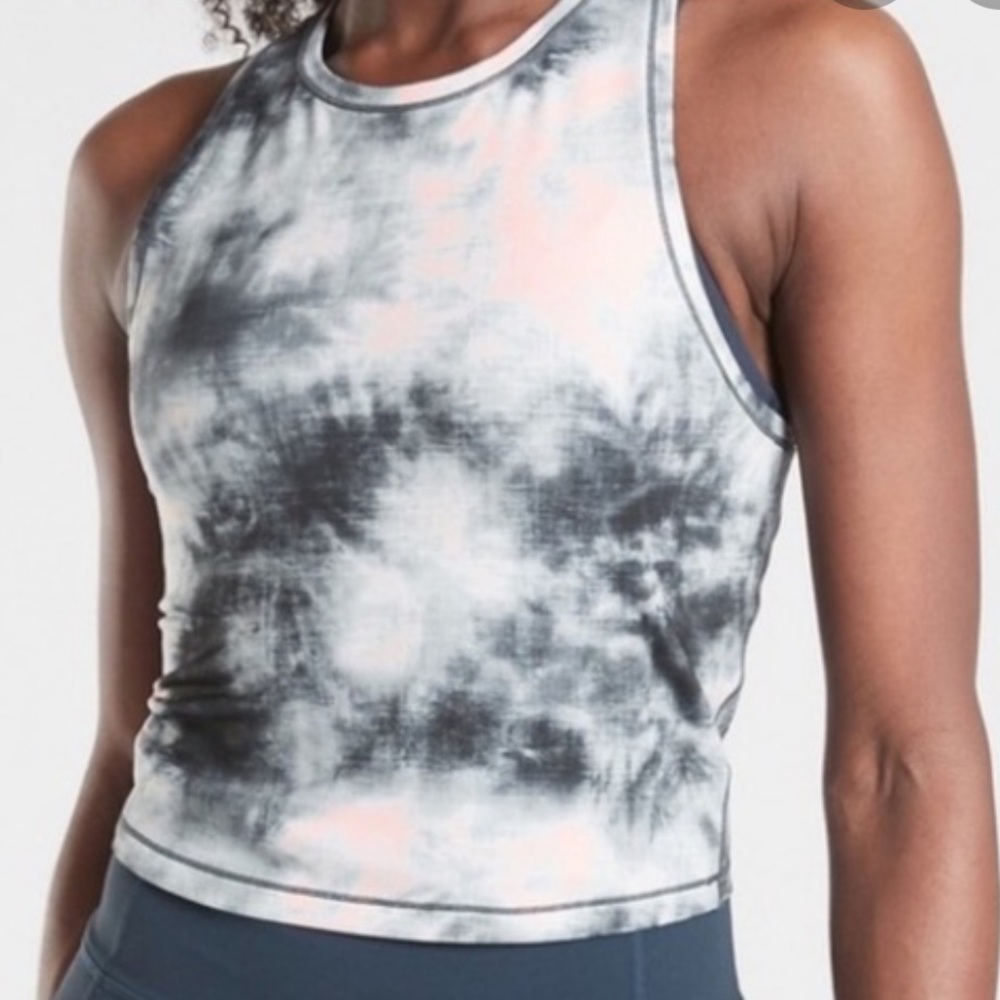 Athleta shanti tie dye tank top size XS